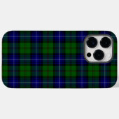ウルクハートタータンチェックブルーグリーンプレイド Case-Mate iPhoneケース (裏面 (横))