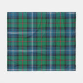 ウルクハート古代プレイド フリースブランケット (正面(横))