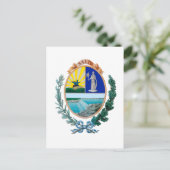 ウルグアイのはがき、サルトの紋章 ポストカード (スタンド正面)