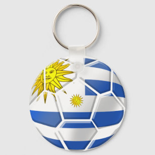 ウルグアイのサッカーのTシャツおよびギフト キーホルダー