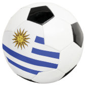 ウルグアイの国旗 サッカーボール (3/4)