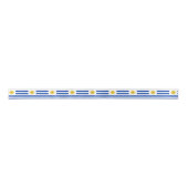 ウルグアイの旗 サテンリボン (正面)