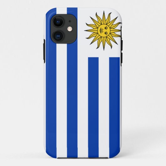 ウルグアイの旗 Case-Mate iPhoneケース (裏面)