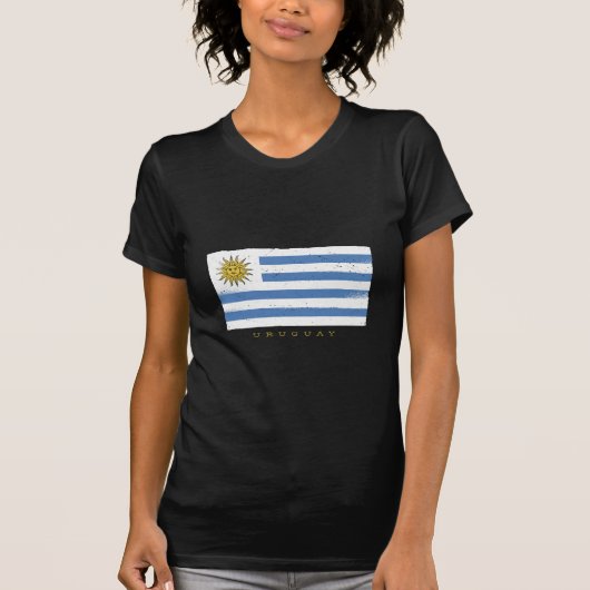 ウルグアイの旗 Tシャツ (正面)