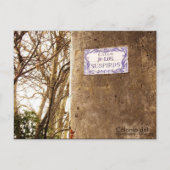 ウルグアイの販売後 ポストカード (正面)