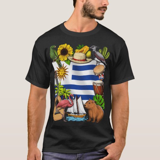 ウルグアイの遺産 Tシャツ (正面)