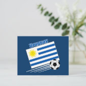 ウルグアイサッカーチーム ポストカード (スタンド正面)