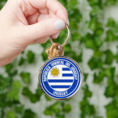 ウルグアイ丸のエンブレム キーホルダー (手)