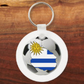 ウルグアイ代表 キーホルダー (正面)