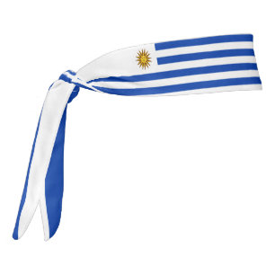 ウルグアイ国エレガント旗 タイヘッドバンド