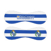 ウルグアイ国旗とコート・オブ・アームズ 野球ボール (パネル)