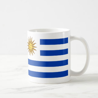 ウルグアイ国旗のマグカップ – 明るい国立プライド陶器 コーヒーマグカップ