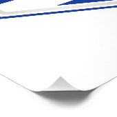 ウルグアイ国旗の盾 ポスター (コーナー)