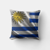 ウルグアイ国旗の装飾用クッション クッション (正面)