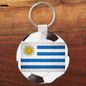 ウルグアイ国旗 キーホルダー (正面)