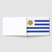 ウルグアイ国旗 ゲストブック (全面)