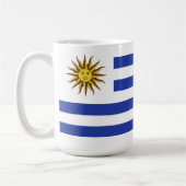 ウルグアイ国旗 コーヒーマグカップ (左)
