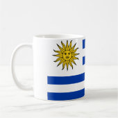 ウルグアイ国旗 コーヒーマグカップ (左)