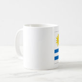 ウルグアイ国旗 コーヒーマグカップ (正面左)