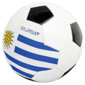 ウルグアイ国旗 サッカーボール (3/4)