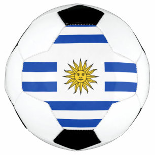 ウルグアイ国旗 サッカーボール
