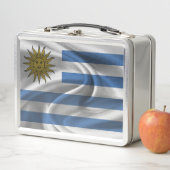 ウルグアイ国旗 メタルランチボックス (インサイチュ)