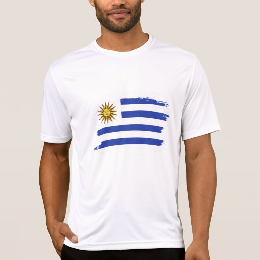 ウルグアイ国旗 Tシャツ (正面)