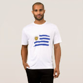 ウルグアイ国旗 Tシャツ (正面フル)