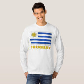ウルグアイ国旗 Tシャツ (正面フル)