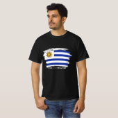 ウルグアイ国旗 Tシャツ (正面フル)