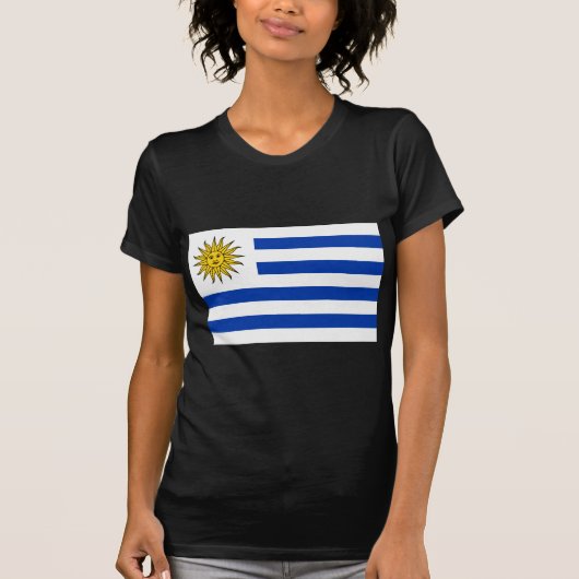 ウルグアイ国旗 Tシャツ (正面)