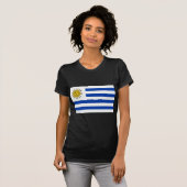 ウルグアイ国旗 Tシャツ (正面フル)
