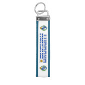 ウルグアイ国魅力的旗 リストバンドキーホルダー (鍵トップ)