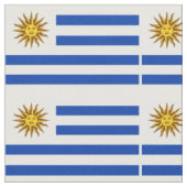 ウルグアイ愛国旗 ファブリック (クローズアップ)