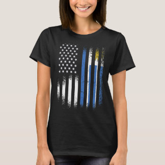ウルグアイ系アメリカ人ヒスパニック伝統月報国 Tシャツ