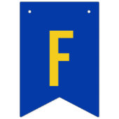 ウルグアイ誕生日パーティーの飾り旗 バンティングフラッグ (第1の旗)