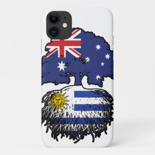 ウルグアイ・ウルグアイ・オーストラリア・ツリー・ルーツ iPhone 11 ケース