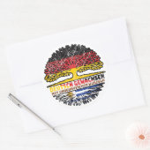 ウルグアイ・ウルグアイ・ドイツ・ボーアム ラウンドシール (封筒)