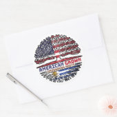 ウルグアイ・ウルグアイUSアメリカ合衆国統一された州 ラウンドシール (封筒)