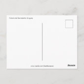 ウルグアイ,コロニア・デル・サクラメント ポストカード (裏面)