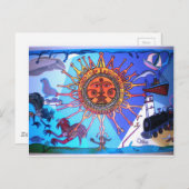 ウルグアイ・コンラッド・ウォール ポストカード (正面/裏面)