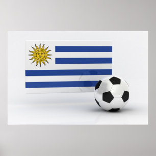 ウルグアイ・サッカー ポスター