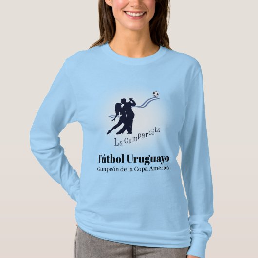 ウルグアイ・サッカー Tシャツ (正面)