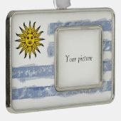 ウルグアイ シルバープレートフレームオーナメント (右)