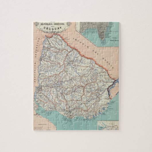 ウルグアイ ジグソーパズル (縦)