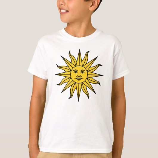ウルグアイ・ソル・デ・マヨ Tシャツ (正面)