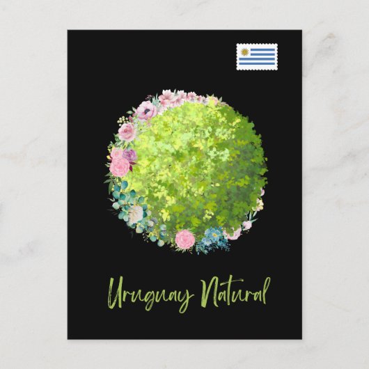 ウルグアイ・ナチュラルからの挨拶 ポストカード (正面)
