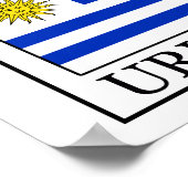 ウルグアイ ポスター (角)