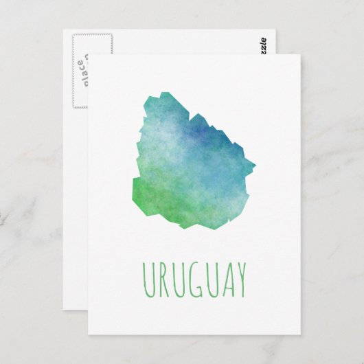 ウルグアイ ポストカード (正面/裏面)