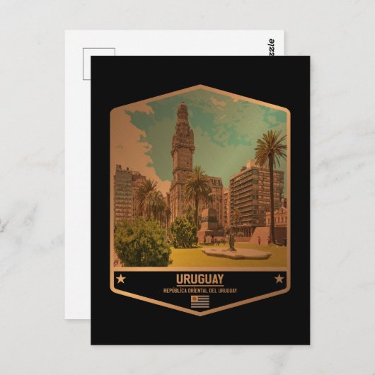 ウルグアイ ポストカード (正面/裏面)